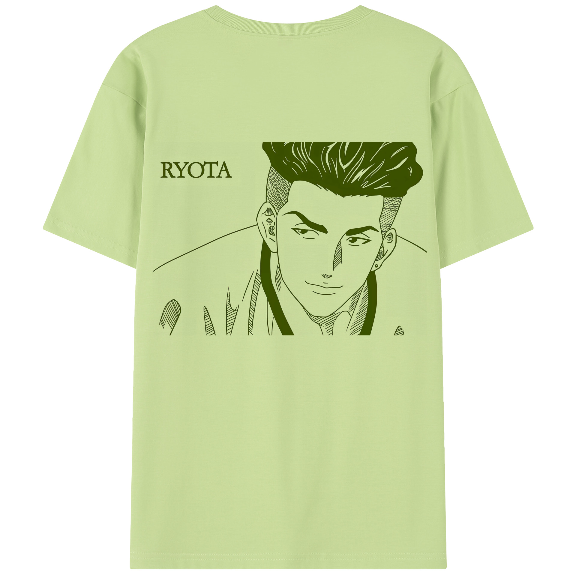SLAM DUNK／スラムダンク 綿100％半袖Tシャツ（背面プリント）